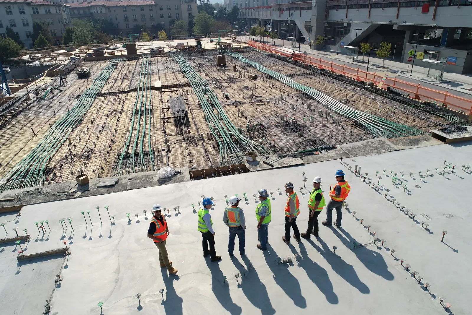 Repérage de matériaux sur un chantier de rénovation